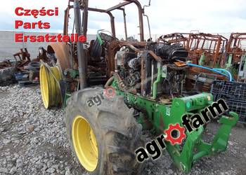 John Deere 6320 części,  skrzynia biegów, silnik