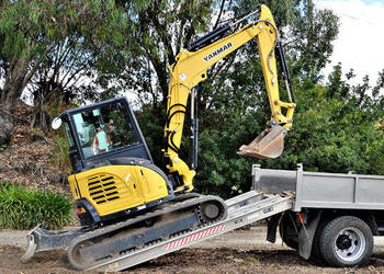 Najazdy aluminiowe do minikoparek 2,5m do 4,5m do 13t