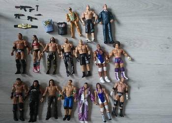 Figurki WWE z Ringiem i Entrance Stage,m
