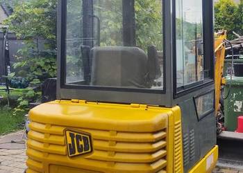 JCB 801.4 – sprawna minikoparka, Yanmar 3-cylindry, łyżki w zestawie