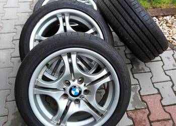 Oryginalny komplet kół BMW M pakiet 17 cali 5x120 o dwóch szerokościach
