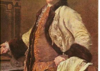 Dmitrij Lewicki portret architekta Kokorinowa 1769 reprodukc
