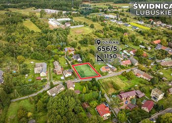 Działka budowlana 1150 m² - blisko Zielonej Góry