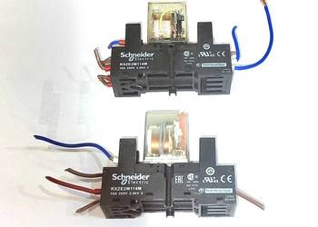 Gniazdo przekaźnika RXZE2M114M Schneider x2 + RXN-41G11P7 x1 + MY2-US-SV x1