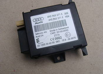 AUDI A3 A6 A7 A8 Q7 STEROWNIK WEBASTO 4H0963271E