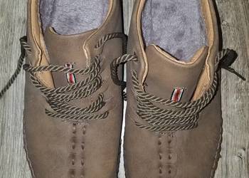 Buty Irokez 43/44 28cm Skóra* skórzane ocieplane mokasyny stan Idealny