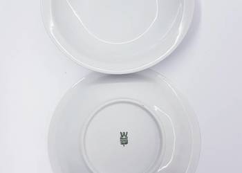 Głębokie porcelanowe talerze Wawel