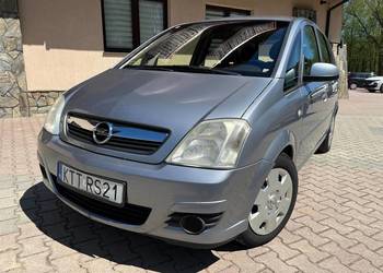 OPEL MERIVA 1.4 benzyna 90KM 2006r bezwypadkowy, zarejestrowany