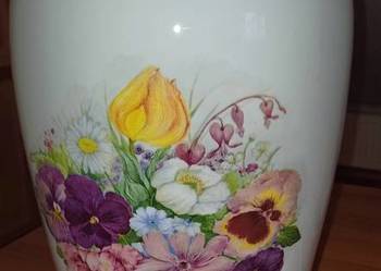 Bardzo duży sygnowany wazon z Ćmielowa