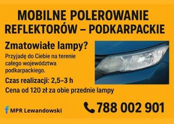 Polerowanie reflektorów * Regeneracja