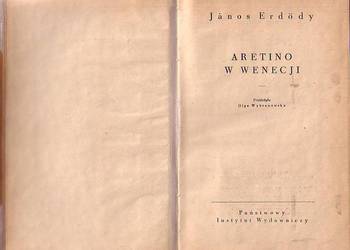 (0199) ARETINO W WENECJI – JANOS ERDODY