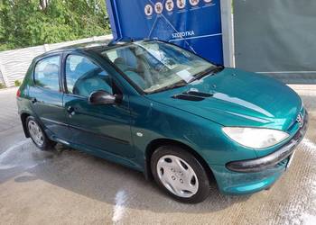 Peugeot 206 1.4 8v benzyna, 5 drzwi, bez rdzy, hak