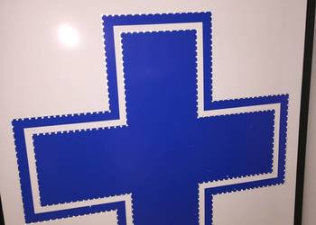 Apteka reklama LED 80x80cm zewnętrzna NOWA