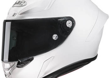 Sportowy kask motocyklowy HJC RPHA1 Pinlock FIM PIM+ Biały