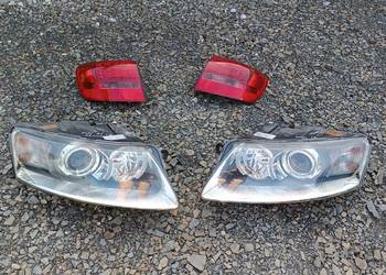 Lampa prawa lewa przód przednia TYC Audi A6 C6 xenon Europa