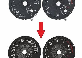 Tarcze licznika Mercedes Cla Gla Lift