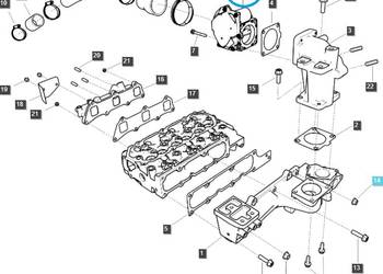 Przepustnica ACV / EGQ160 / Ls Tractor 40265758
