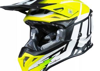 Kask kaski motocyklowy Cross S L XL z homologacją