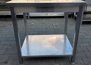 Stół Gastronomiczny Z Półką 80/70/85 cm - M.1537 N