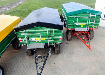 Gruba plandeka na przyczepę rolniczą 900g/m2 D55