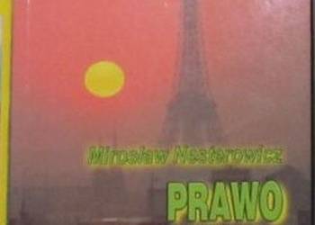 PRAWO TURYSTYCZNE - NESTEROWICZ MIROSŁAW