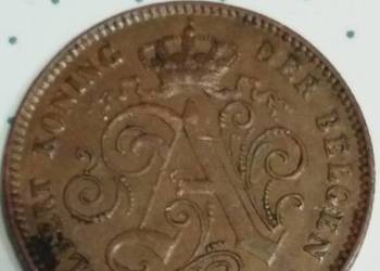 Moneta 2 centymy Belgia 1911