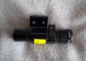 Laserowy wskaźnik celu / Laser czerwony z montażem na szynę RIS 22 mm – ASG