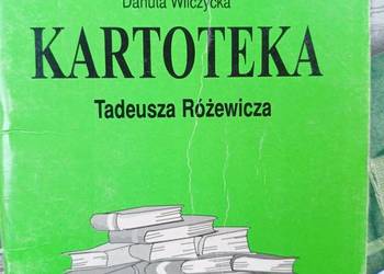 Kartoteka Różewicz unikat okazy Księgarnia Praga Warszawa