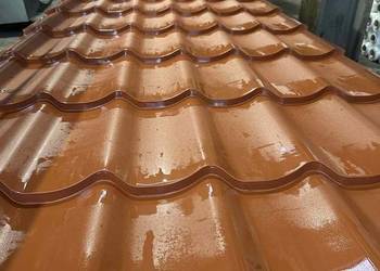 Blachodachówka Kora ceglasta atrakcyjna cena od producenta
