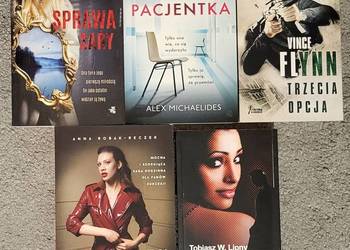 Kryminały Trzecia opcja Pacjentka Gra Luizy Sprawa Sary Brukselska misja