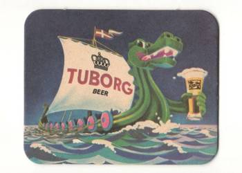 Tuborg - podstawka do piwa. Nr. 5.