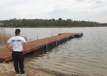 Pomost pływający na pływakach pomosty pływające molo