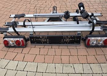Bagażnik na hak 60kg na 3 rowery uchylny