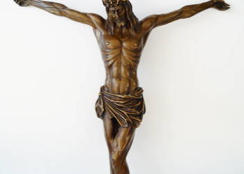 Jezus Chrystus duża figura z brązu rzeźba Pasyjka Jezus Chrystus duża figura z brązu rzeźba Pasyjka