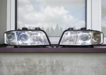 Audi A6 C5 przedlift lampy przednie reflektory komplet prawy lewy Europa