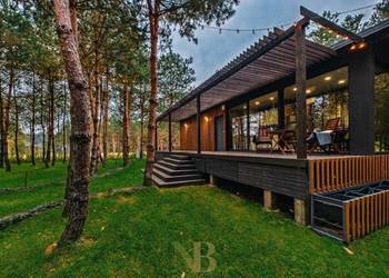 Tiny House na zalesionej działce 1250m² w Dolinie Pilicy