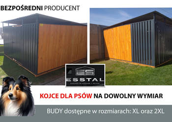 B179 Kojec dla Psa 4x3 - ściany drewniane Impregnowane | KOJCE | - ESSTAL