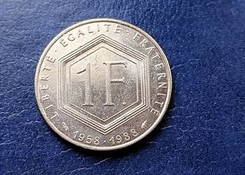 Stare monety 1 frank 1988 Francja