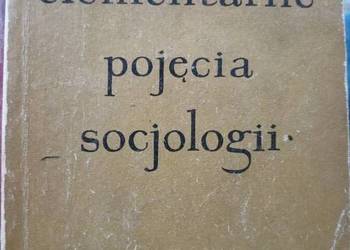 Elementarne pojęcia socjologii Szczepański książki outlet
