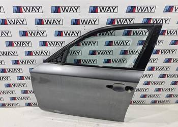 BMW E87 DRZWI LEWE LEWY PRZÓD A52 SPACEGRAU  