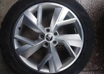 Oryginale felgi Skoda Triglav 19 cali opony letnie Kodiaq Karoq Tiguan