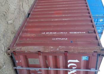 Kontener morski / magazynowy 20'DV używany, 6 m.