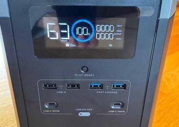 Ecoflow Delta Max 1600 plus przenośna stacja zasilania