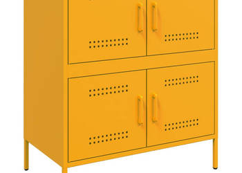 Szafka musztardowa 68x39x79 cm stalowa WM-842955