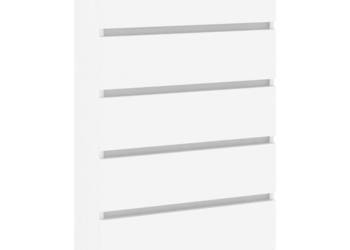 Komoda biała 60x36x103 cm materiał drewnopochodny WM-823016