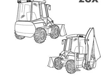 DTR 2CX  instrukcja obsługi operatora JCB