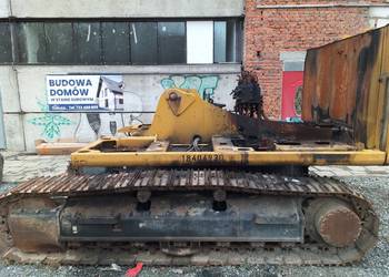 Caterpillar 316FL komplet części po spalonej koparce