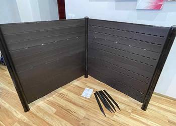 Nowa Zabudowa pojemników na śmieci  tworzywo sztuczne 120 cm x 115