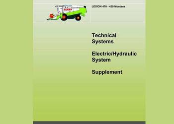 CLAAS LEXION 405, 410, 415, 420, 430, 440 instrukcja obsługi
