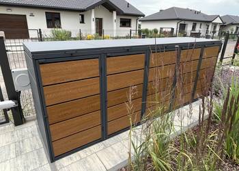 Obudowa na kosze na śmieci, Zabudowa koszy, Osłona na kosze